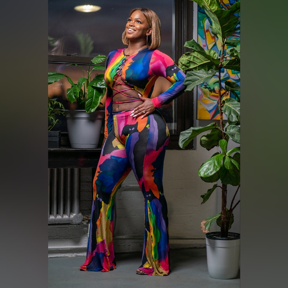 🌈Vivid Lights Jumpsuit🌈